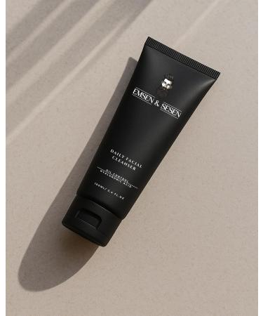 EMSEN & SESEN Mens Daily Facial Cleanser Deep Cleansing & Hydrating Face Wash with Volcanic Soil Aloe Vera Hyaluronic Acid Vitamin E & Chamomile | 3.4 fl oz - Buy Online on GoSupps.com