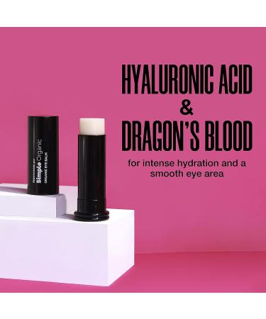 Organic Hyaluronic Acid Eye Balm - Moisturizing & Antioxidant-Rich Formula for Dark Circles & Fine Lines | Sensitive Skin Friendly | Made in Brazil - 12g - Buy Online on GoSupps.com