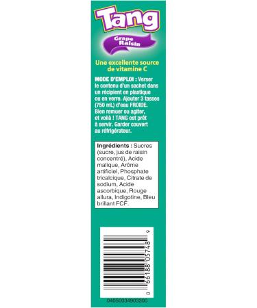 Tang Grape Powdered Drink Mix 276g 276 g (Pack of 1) - Buy Online on GoSupps.com
