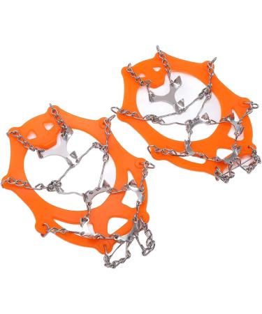 2pcsset 12 Tooth Mountaineering Crampons Wearproof Anti Skid Snow Shoes Accessory M Size: Suitable for 32 40 EU Size M Size: Suitable for 32 40 EU Size - Buy Online on GoSupps.com