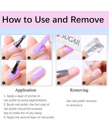 Nude Nail Polish Set - Quick Dry Long Lasting Neutral Colors for All Skin Tones - 4 Shades of Nude Pink - Perfect for French Manicure - No Cure Needed - Buy Online on GoSupps.com