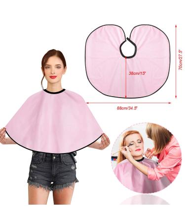 Shop No Lifting Pink Make-Up Cloak & Hairdressing Shawl - Ideal for Beauty Salons | International Shipping - Buy Online on GoSupps.com