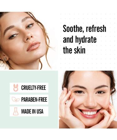 Valjean Labs Hydrating Face Mist with Hyaluronic Acid and Vitamin B5 - 4 fl oz, Paraben Free, Cruelty Free - Made in USA - Buy Online on GoSupps.com