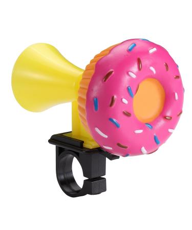 ONIPAX Donut Bike Squeeze Horn Cute Honk for Adults or Kids Boys Girls Bike/Toddler Bike/Scooters Pink