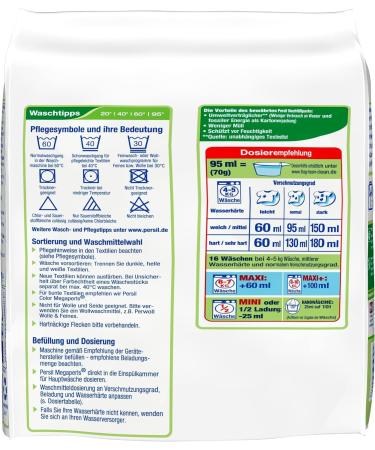 Persil Universal Megaperls Laundry Detergent 48 Loads. INCLUDES 3 X Universal Megaperls Powder 1.12 kg (16 Wash Loads) each | Ultra concentrated - Buy Online on GoSupps.com