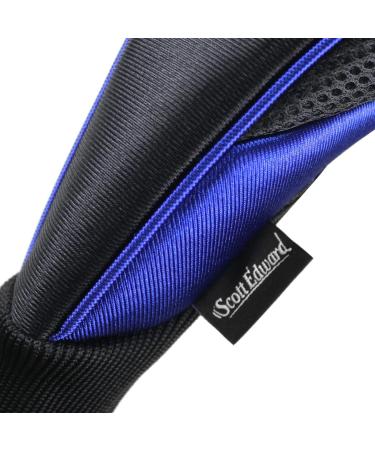 Scott Edward Golf Club Head Covers Set - 3Pcs Long Neck Mesh Headcovers for Fairway Woods, Driver, Hybrids - Blue - Interchangeable No. Tags Included - Buy Online on GoSupps.com