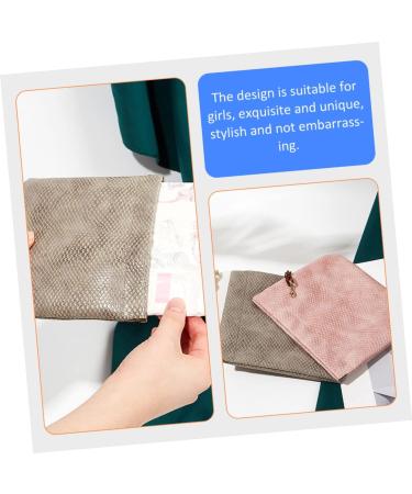 FRCOLOR 2pcs Lipstick Bag Pad Holder for Women's Handbags | Handbag Organizer Insert for Menstrual Pads & Makeup | Coin Purse & Wallet Organizer - Buy Online on GoSupps.com