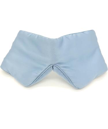 Phoenix Finest 100% Mulberry Silk Wrap Around Sleeping Eye Mask - Smoky Blue - Buy Online on GoSupps.com