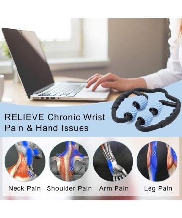 Muscle Scooter Massage Device - Deep Tissue Foam Roller for Legs Calves & Elbows | Relieve Pain & Stiffness International Shipping - Buy Online on GoSupps.com