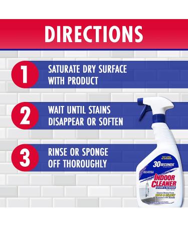 30 Second Mold and Mildew Stain Remover Spray | 2 Pack | Scrub-Free Formula - Buy Online on GoSupps.com