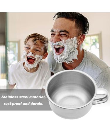Buy 5-Piece Stainless Steel Shaving Bowl Set | Durable Shaving Mug for Home & Barbershop | International Shipping Available - Buy Online on GoSupps.com