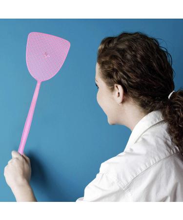 TuParka 10 Pack Fly Swatters - Manual Pest Control Long Handle Plastic Insect Swatters in Blue Green & Pink for Home Use - Buy Online on GoSupps.com