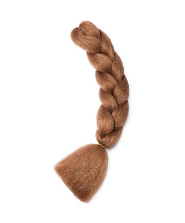 Buy Gairyan Jumbo Braids Extensions - 100g Ombre Synthetic Braiding Hair (60cm Light Auburn) for Box Crochet Braids - International Shipping Available - Buy Online on GoSupps.com