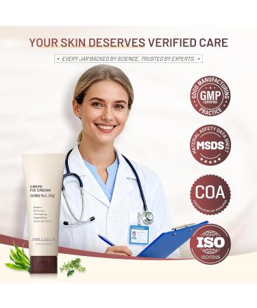 ZZILME Moisturizing Crepe Fix Cream Tightens and Firms Face Neck & Body Anti Wrinkles for Crepey and Sagging Skin Women & Men 4.23 Fl Oz - Buy Online on GoSupps.com