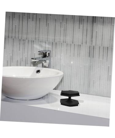FOYTOKI Face Brush Face Exfoliator Facial Cleansing Brush Exfoliator Facial Wash Brush Facial Scrubber Exfoliator Facial Cleansing Brush for Blackhead Silicone Face Cleansing Brush 6.50X6.50X4.00CM Black - Buy Online on GoSupps.com