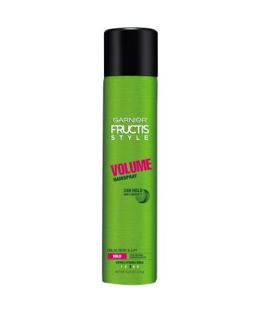 Garnier Fructis Style Volume Anti-Humidity Hairspray Extra Strong Hold 8.25 oz. Lemon 8.25 Ounce (Pack of 1)