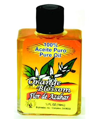 1 Piece BRYBRADAN Orange Blossom Pure Oil Flor DE AZAHAR ACEITE Puro FL OZ ORANGE BLOSSOM 1 Count (Pack of 1)