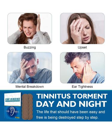 Natural Herbal Tinnitus Relief Patches - 12 PCS | Effective Ear Ringing & Pain Relief Formula - Buy Online on GoSupps.com