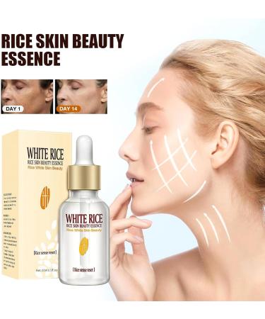 Rice Anti Wrinkle Essence Rice Skin Beauty Essence White Rice Skin Beauty Essence White Rice Skin Care Rice Serum for Face Rice Raw Pulp Essence Natural Rice Face Hydrating Toner - Buy Online on GoSupps.com