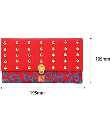 harayaa Chinese Lunar Year Red Envelope Hongbao 2024 Dragon New Year Gifts Red Packets Red Pockets for Birthday Spring Festival Rich Blue - Buy Online on GoSupps.com