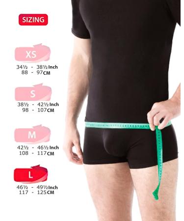 TOROS-GROUP Hernia Belt Support for Reducible Inguinal Hernias - Right Large Black Truss for Effective Relief | Worldwide Shipping - Buy Online on GoSupps.com