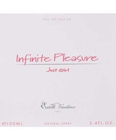 Estelle Vendome Infinite Pleasure Just Girl for Women Eau De Parfum Spray 3.4 Ounce - Buy Online on GoSupps.com