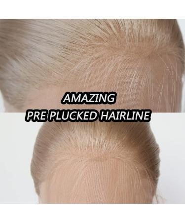 Tawarm Honeyblond Light Brown Synthetic Lace Front Wig for Black Women - Long Smooth Hair Natural Middle Part Perfect for Cosplay & Everyday Use | 33x7.6 cm Hand-Bound - Buy Online on GoSupps.com