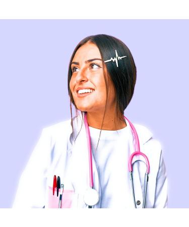 Nurse Hair Bling 2pc Hair Pin Set - RN/LPN Graduation Gift for Women (Silver) - Buy Online on GoSupps.com