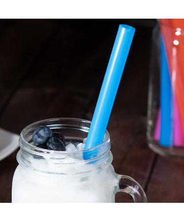 ALINK 100 Extra Large 12mm Wide Boba Straws - 1/2 X 8 1/2 Long Smoothie Straws - Buy Online on GoSupps.com