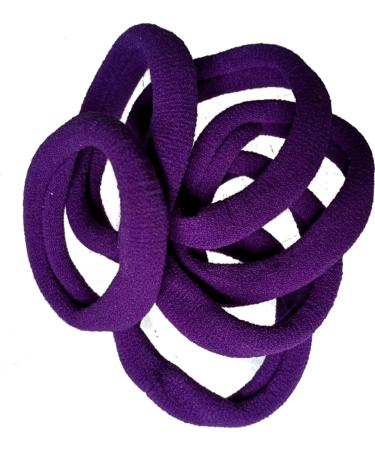 Buy Violet Jersey Hair Ties - No Hooks Perfect for All Hair Types | Fast International Shipping - Buy Online on GoSupps.com
