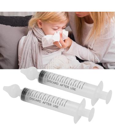 Professional 10ml Baby Nasal Irrigator - Portable Nose Cleaner for Infants (2-Pack) - Buy Online on GoSupps.com