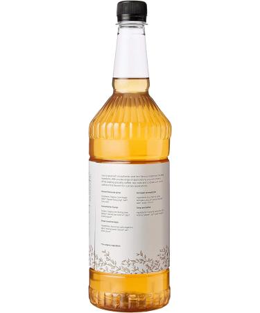 Organic Almond Syrup - Vegan & Nut Free Flavouring for Coffee, Cocktails & Baking - 1 Liter (Pack of 1) - Buy Online on GoSupps.com