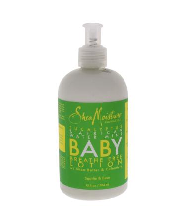 Shea Moisture Eucalyptus & African Water Baby Breathe Free Lotion for Kids  13 Ounce