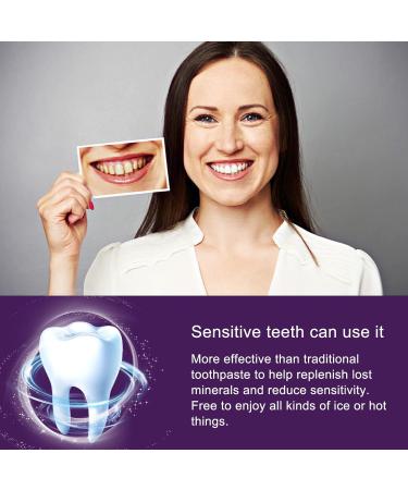 Purple Teeth Whitening Toothpaste - Effective Tooth Spot Removal & Color Correction Serum for Adults - 60g (1 Pack) | Brighten Your Smile - Buy Online on GoSupps.com