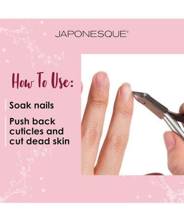 JAPONESQUE Cuticle Nipper - Ultra-Sharp Stainless Steel Blades for Hangnails & Cuticles Anti-Slip Grip for Precision & Comfort - Shop Internationally - Buy Online on GoSupps.com