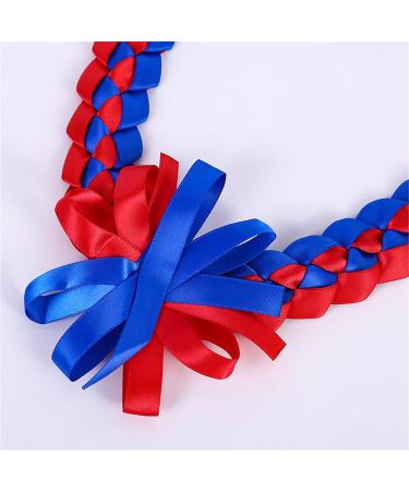Handmade Double-Sided School Band - Oralgo's Elaborate Garlands & Woven Necklace in Red & Yellow - Buy Online on GoSupps.com