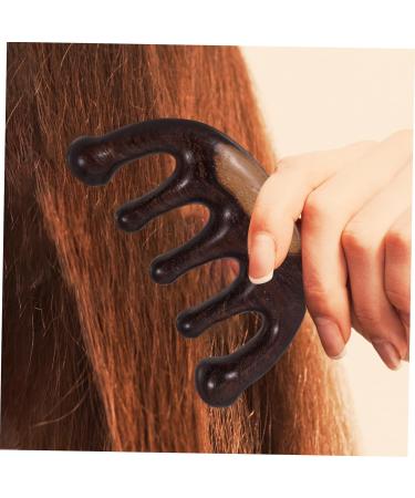 Beavorty Wooden Wide Tooth Massage Comb - Natural Hair & Scalp Tool for Healthy Hair Care - Buy Online on GoSupps.com
