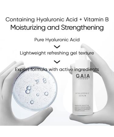 Hyaluronic Acid + Vitamin B Serum 50 ml - Hydrate & Revitalize Your Skin | Shop Internationally - Buy Online on GoSupps.com