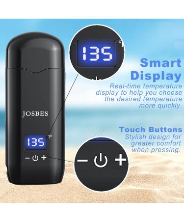 Roll on Wax Heater Hair Removal Roller Wax Heater Depilatory Wax Roller Warmer Heater Waxing for Women Men High efficiency UK Plug (Black) - Buy Online on GoSupps.com