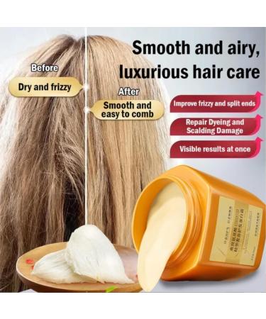 Amino Acid Essence Luxury Nourishing Hair Protein Cream Qingling Bird's Nest Amino Acid Essence Hair Care Amino Acid Essence Hair Protein Cream for Dry Damaged Hair (500ml) - Buy Online on GoSupps.com