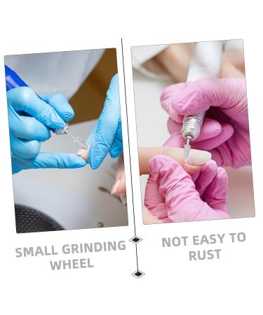 FELTECHELECTR Nail Polisher Manicure File Bit Nail Drill Bit Professional Nail File Nail Art Grinding Bit Professional Styling Tools Bat Hair Bow Pedicure The Tools Nail Art Bits Tungsten Steel - Buy Online on GoSupps.com