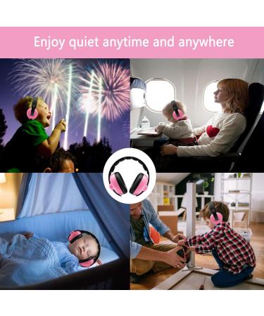 Baby Noise Cancelling Headphones for Ultimate Ear Protection - Ideal for Infants and Toddlers during Sleep, Airplane Travel, and Fireworks - Black - Buy Online on GoSupps.com