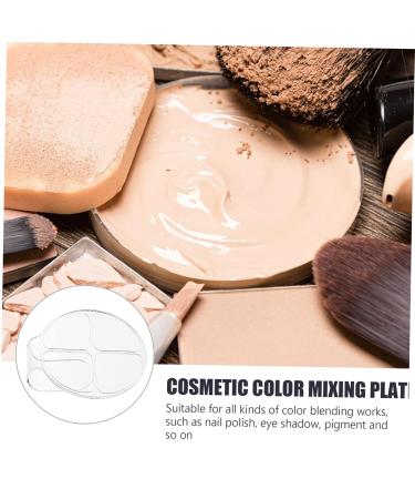 Mipcase 10 Sets Acrylic Powder Chassis Makeup Mixing Tray - Eyelash Tool Lipstick & Nail Palette for Professional Cosmetic Mixing Supplies - Buy Online on GoSupps.com