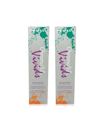 PRAVANA ChromaSilk Vivids Orange 3 oz - Pack of 2 | Vibrant Hair Color - Buy Online on GoSupps.com