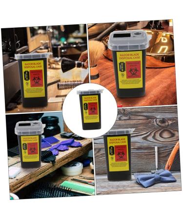 Beavorty 10 STK Klinge Storage Box | Disposable Container for Used Razor Blades & Broken Blades | Safe Plastic Lip & Mussel Shell Design - Buy Online on GoSupps.com