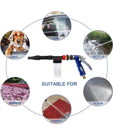  Ymiko Ymiko Snow Foam Gun 2 in 1 Professional Car Cleaning Foam Washing Foamaster Water Soap Shampoo Sprayer Foaming Gun - Buy Online on GoSupps.com
