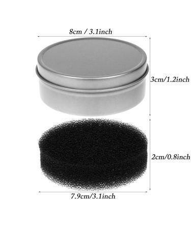 RONRONS 10-Piece Makeup Brush Cleaner Sponge Set | Quick Color Removal for Eye Shadow & Blush | Travel-Friendly Cleaning Replacement Sponges - Buy Online on GoSupps.com
