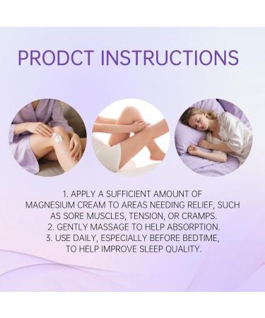  G n rique Organic Magnesium Cream Joint Relief Lotion 120 ml Nourishing and Soothing Daily Skin Care Moisturizing Cream for Calming Muscle Tension Discomfort & Cramps Relief - Buy Online on GoSupps.com