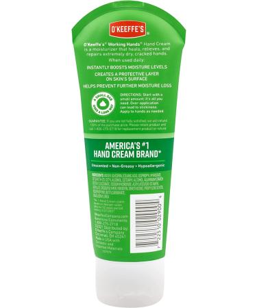 O'Keeffe's Working Hands Hand Cream 3 oz Tube (Pack of 2) - Relieves and Repairs Extremely Dry Hands - Buy Online on GoSupps.com