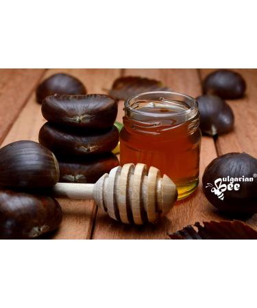 450 g Organic Raw Chestnut Blossom and Honeydew Bee Honey - Buy Online on GoSupps.com